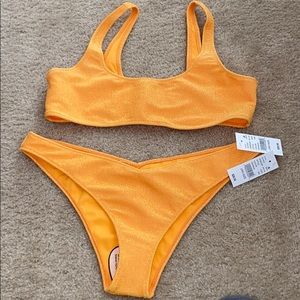 Kendall & Kylie Mykonos Lurex Bathing Suit